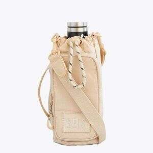 Beis Water Bottle Sling in Beige, Brand New